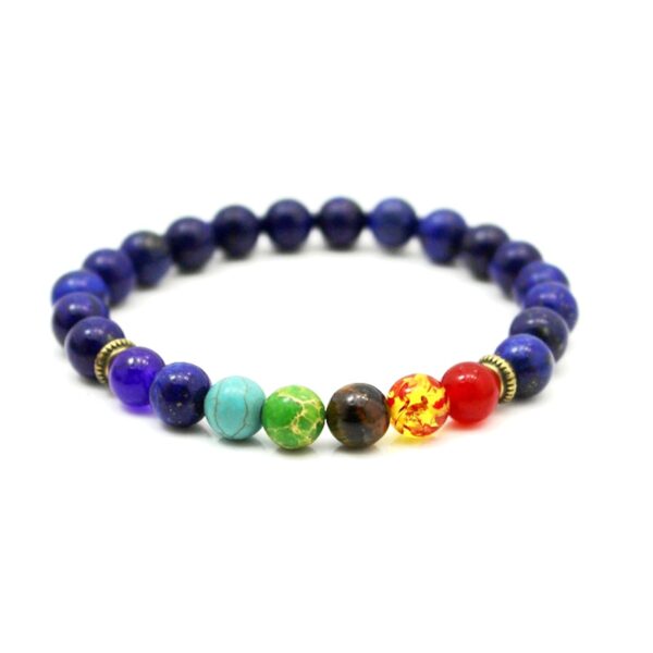 Men's Multicolor Charm Bracelet - Image 6
