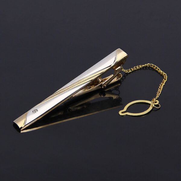 Men's Classic Design Tie Clip - Image 3