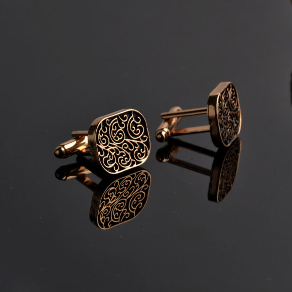 Men's Classic Square Cufflinks - Image 4