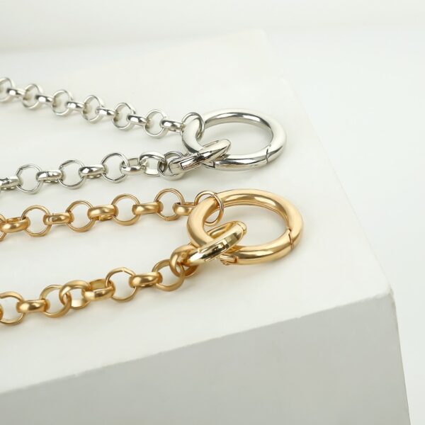 Choker Necklaces with Circle Shaped Pendants - Image 6