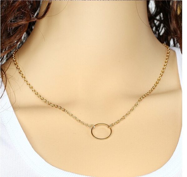 Women's Minimalist Chain Necklace - Image 3