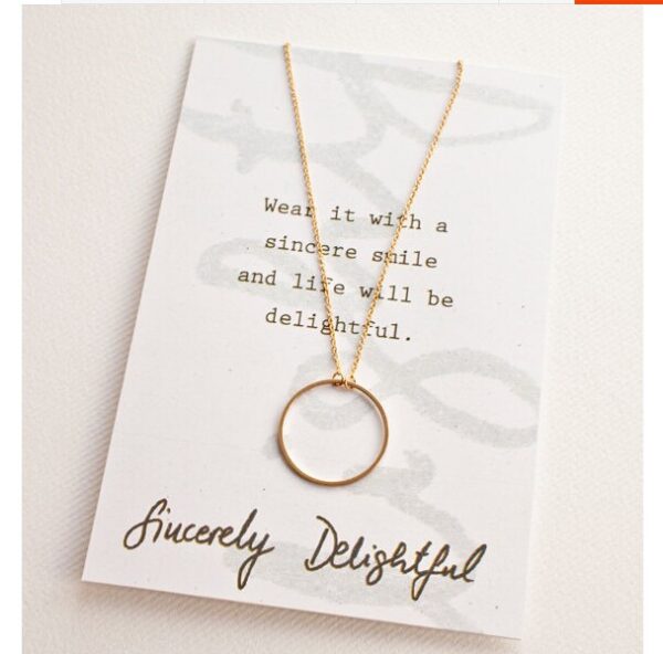 Women's Minimalist Chain Necklace - Image 4