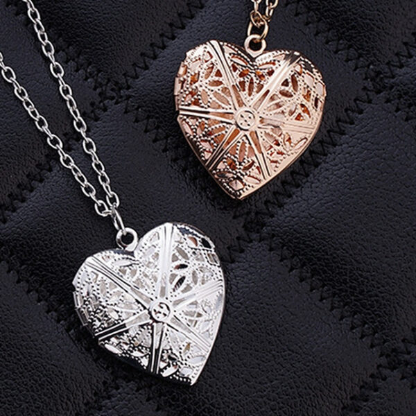 Women's Heart Shaped Pendant Necklace