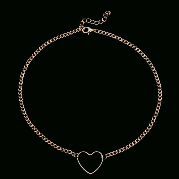 Women's Heart Shaped Pendant Necklace - Image 5