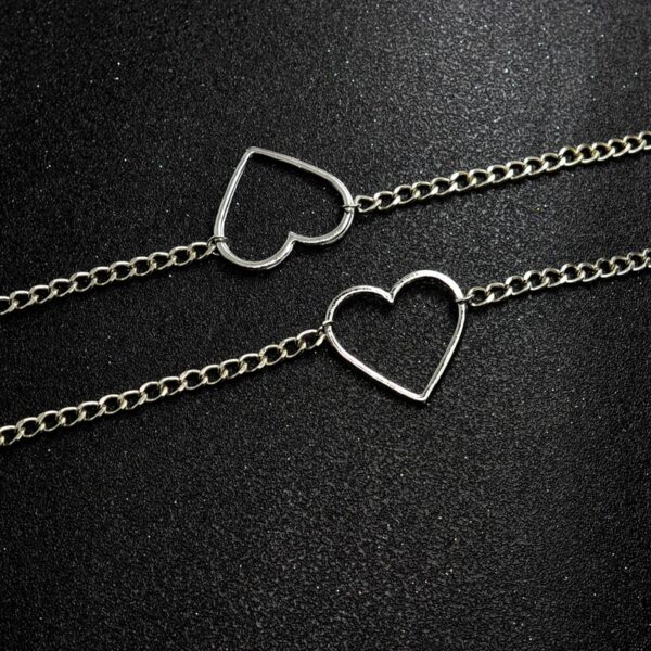 Women's Heart Shaped Pendant Necklace - Image 7
