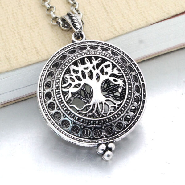 Aroma Essential Oil Diffuser Pendant Necklace - Image 3