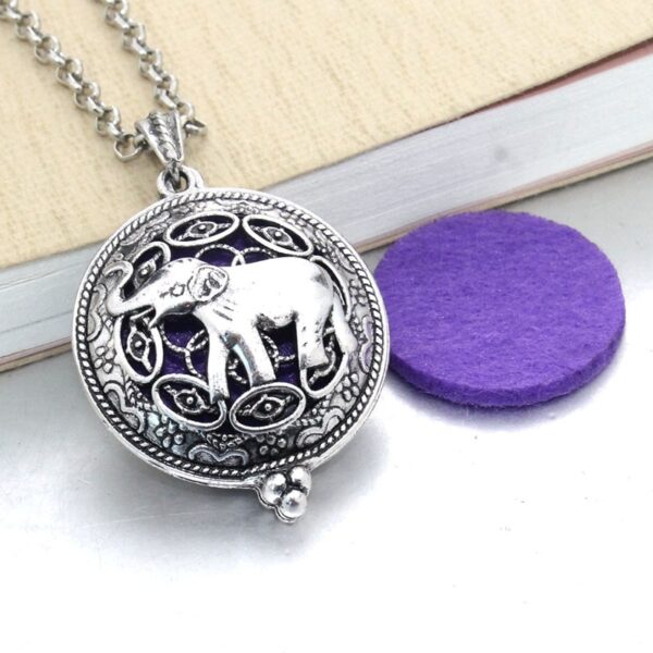 Aroma Essential Oil Diffuser Pendant Necklace - Image 6