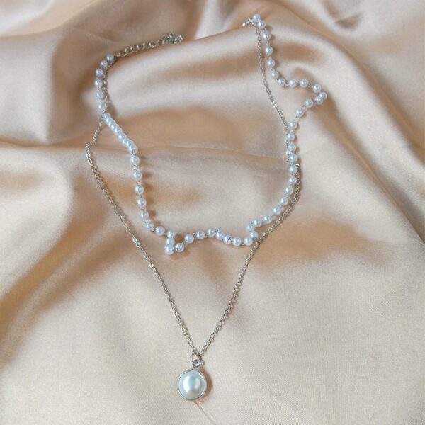 Women's Pearl Necklace Pendant - Image 6
