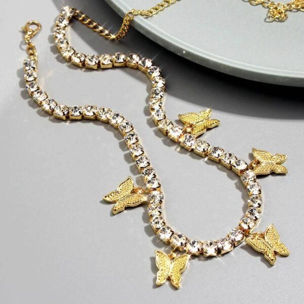 Vintage Butterfly Necklace - Image 4
