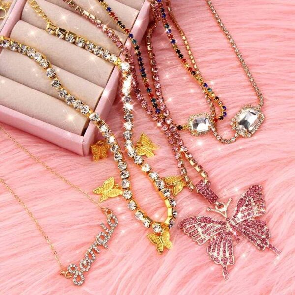 Vintage Butterfly Necklace - Image 5