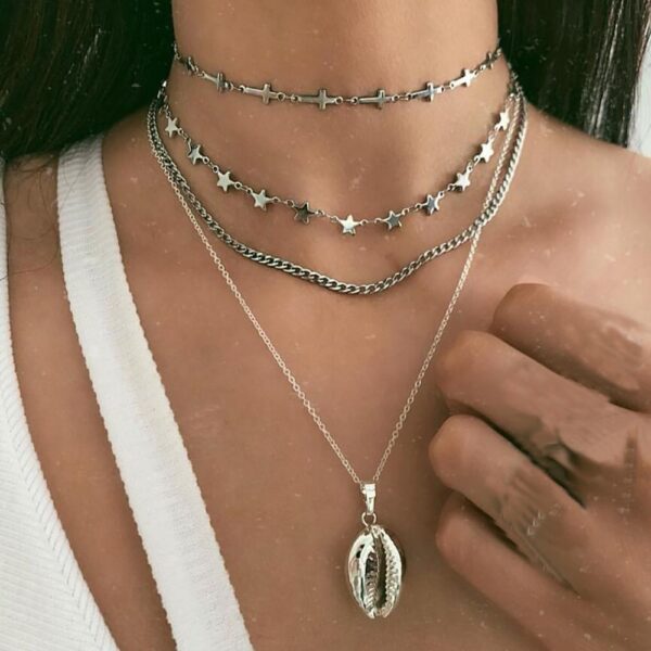 Women's Fashion Multilayer Necklaces - Image 4