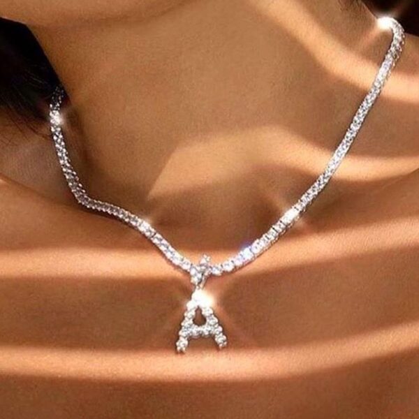 Initial Pendant Necklace for Women - Image 7