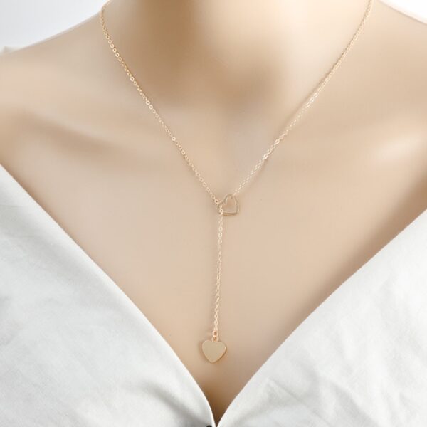 Women's Little Heart Necklace - Image 3