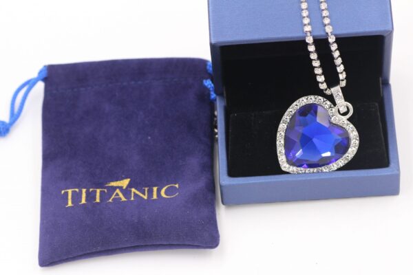 Women's Heart of Ocean Style Pendant Necklace - Image 5