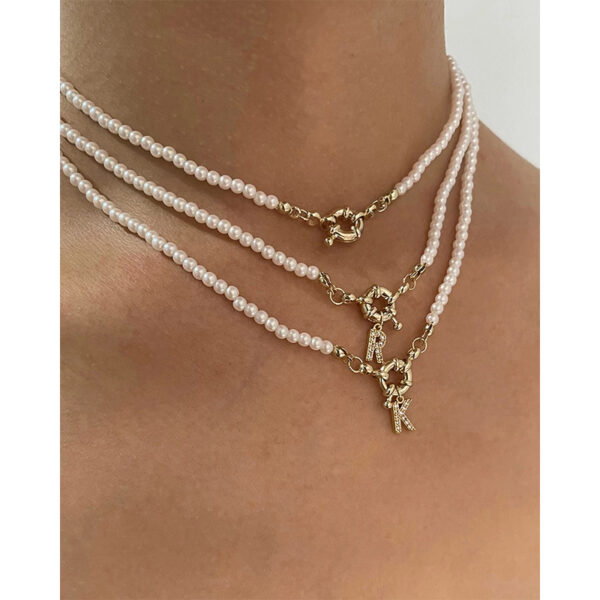Women's Three-Layer Letter Necklace