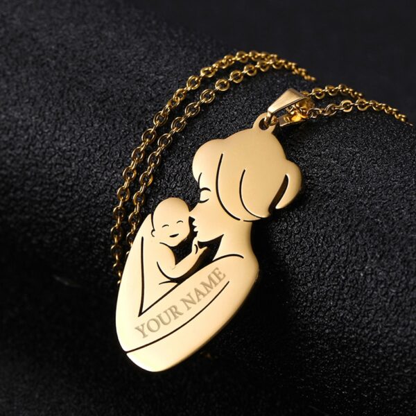 Personalized Engraved Family Necklace