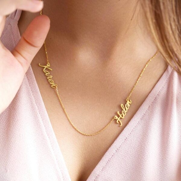 Women's Personalized Chain Necklace - Image 5