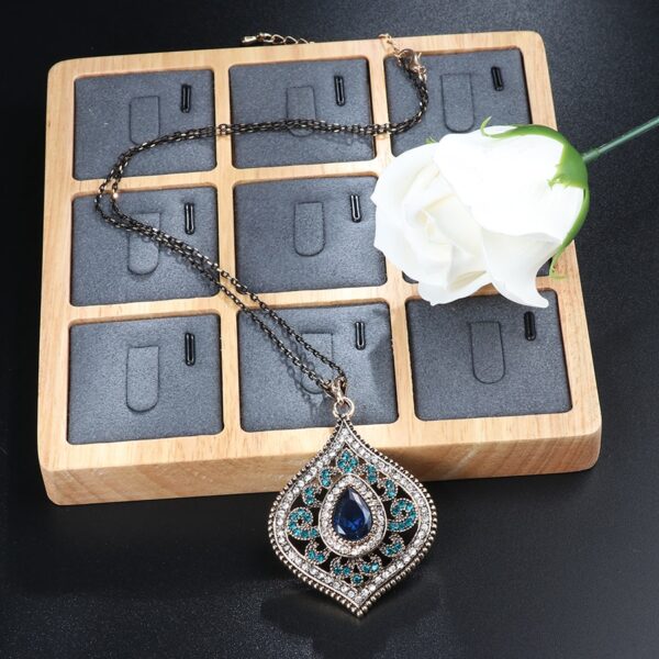 Women's Water Drop Crystal Necklace - Image 6