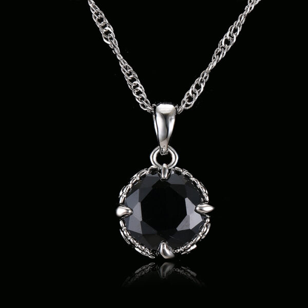 Beautiful Necklace for Women with Large Crystal Pendant - Image 3
