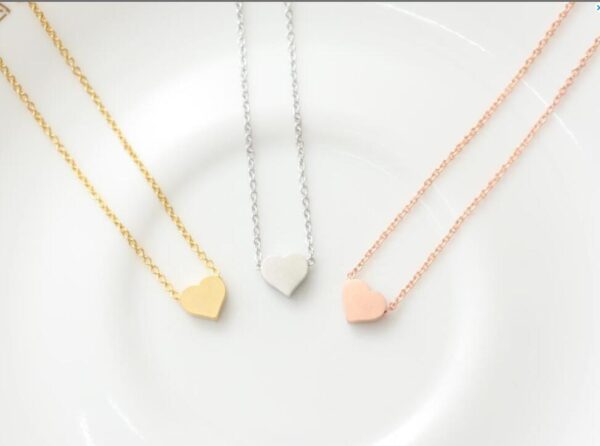 Women's Cute Tiny Heart Necklace - Image 4