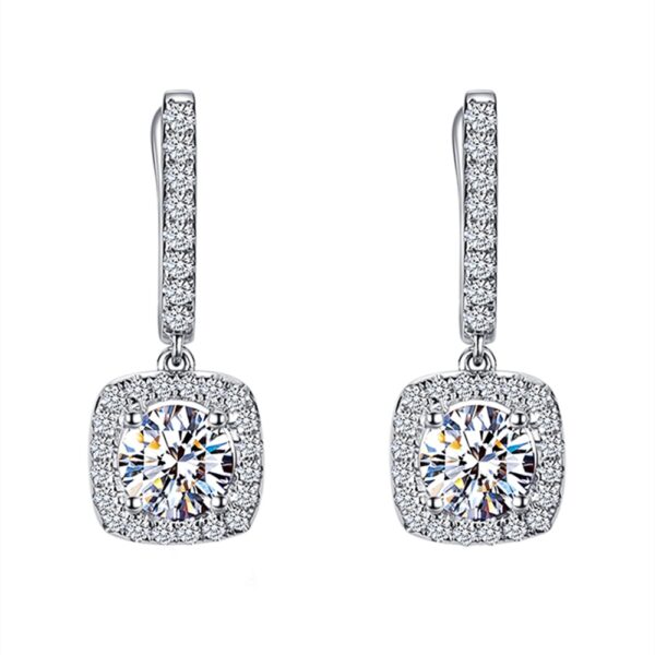 Women's Crystal Drop Earrings - Image 6