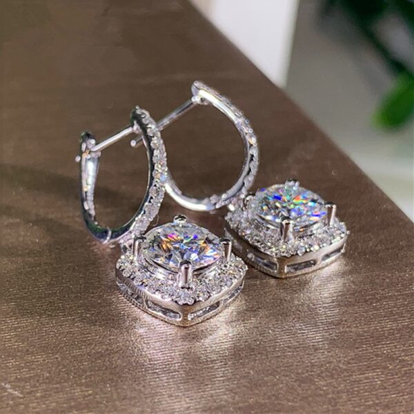 Women's Crystal Drop Earrings - Image 4