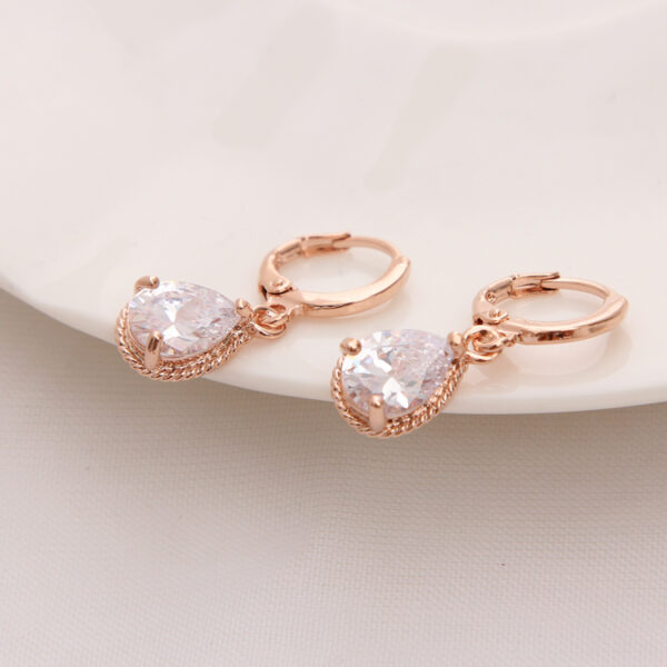 Classic Gold Color Earrings for Women - Image 7