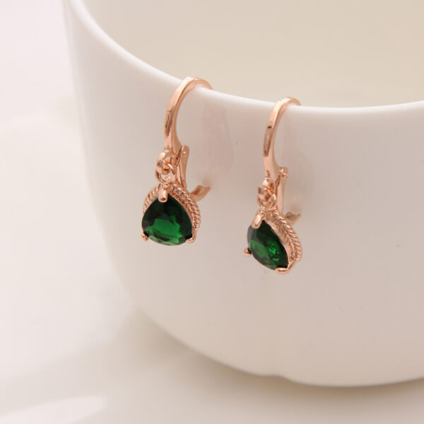 Classic Gold Color Earrings for Women - Image 4