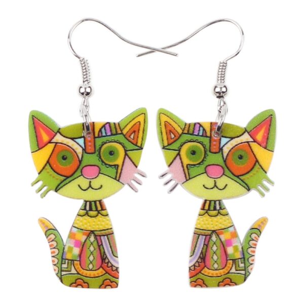 Acrylic Cute Drop Earrings for Women - Image 6