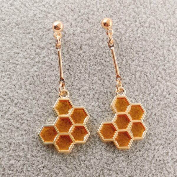 Women's Fashion Bee Earrings - Image 6