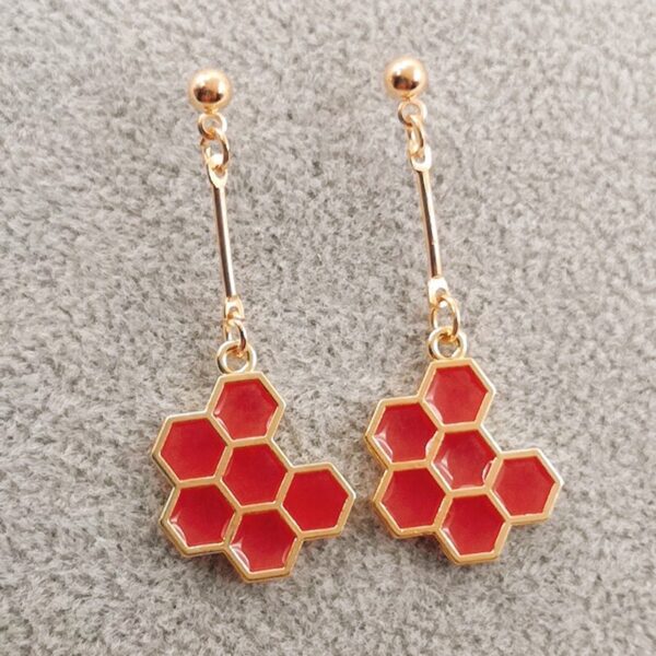 Women's Fashion Bee Earrings - Image 7