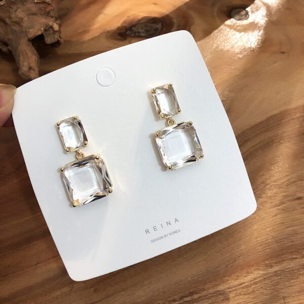 Women's Elegant Transparent Earrings