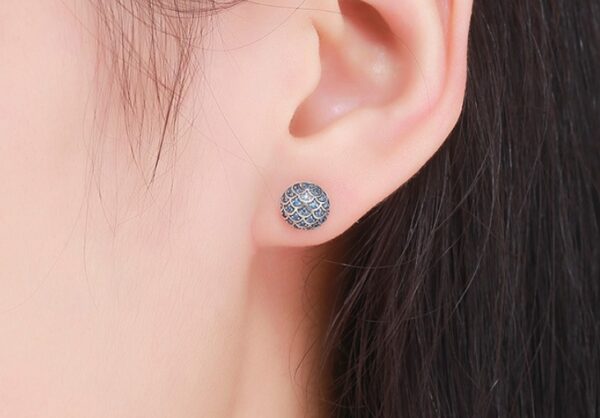 Legend Of The Sea Silver Earrings - Image 3