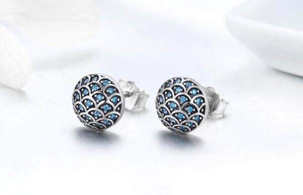 Legend Of The Sea Silver Earrings - Image 4