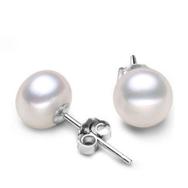 Classic Pearl Stud Earrings