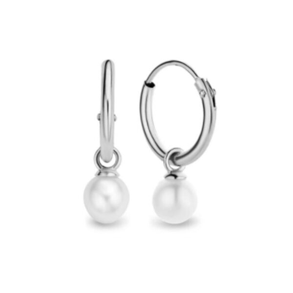 Glossy Round Hoop Earrings for Women - Image 3