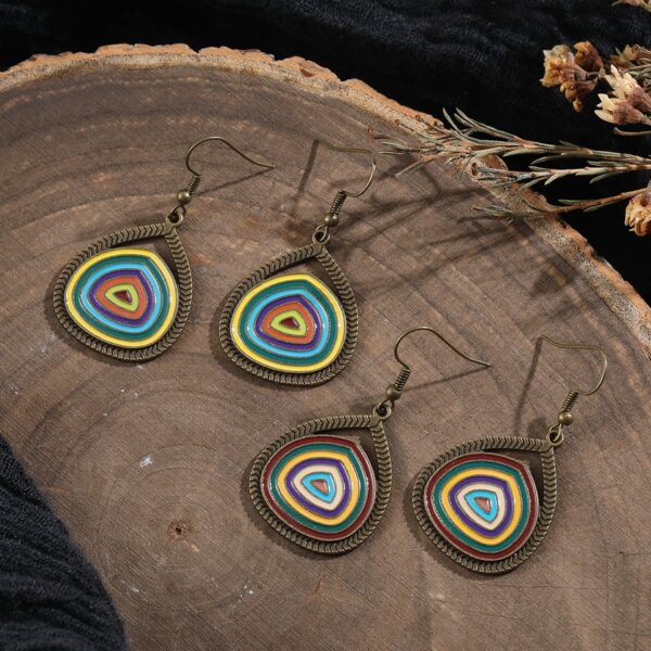 Round Dangle Earrings for Women - Image 6