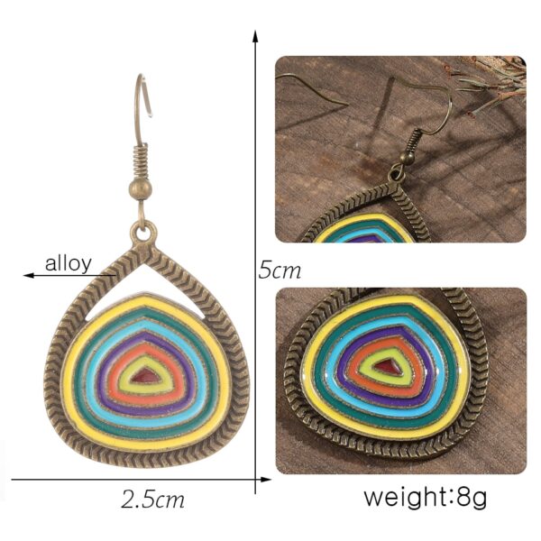 Round Dangle Earrings for Women - Image 8