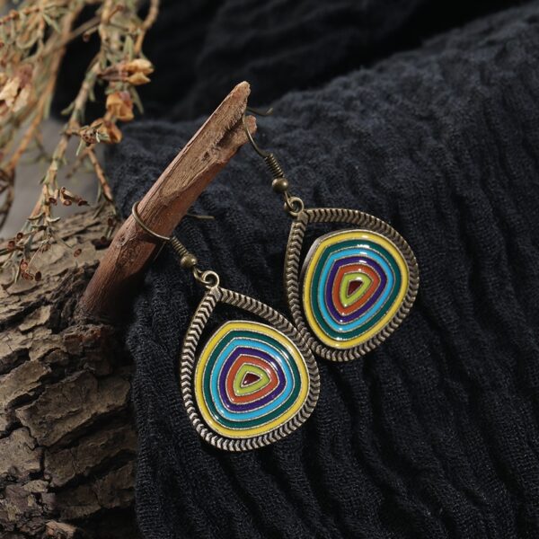 Round Dangle Earrings for Women - Image 5