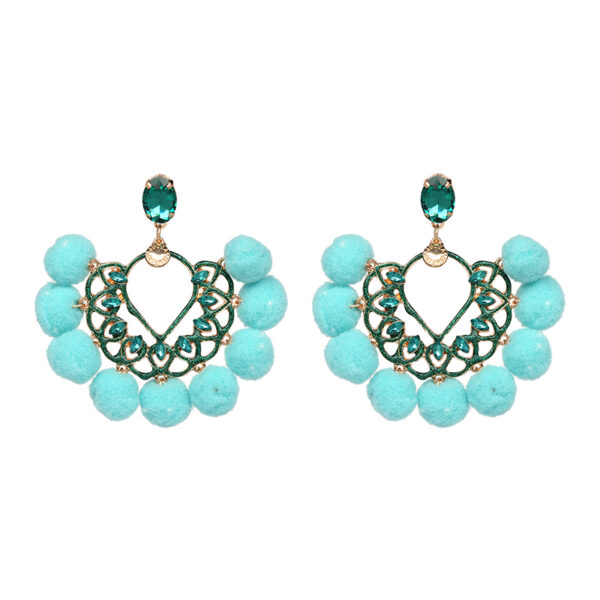 Luxury Boho Style Crystal Drop Earrings - Image 7