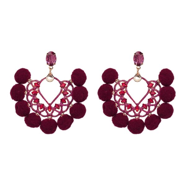 Luxury Boho Style Crystal Drop Earrings - Image 4