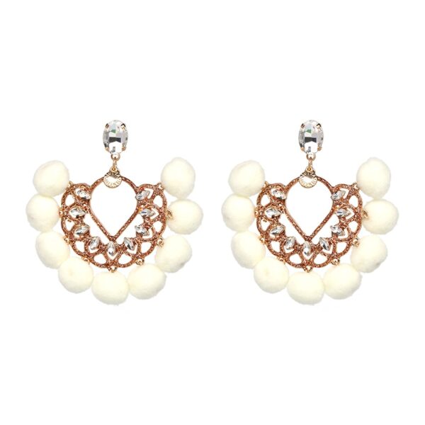 Luxury Boho Style Crystal Drop Earrings - Image 6