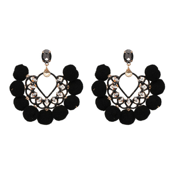 Luxury Boho Style Crystal Drop Earrings - Image 5