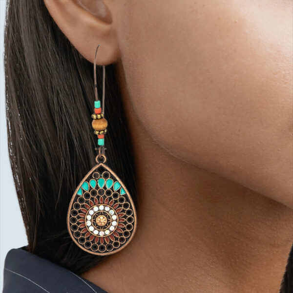 Boho Style Hollow Women's Drop Earrings - Image 7