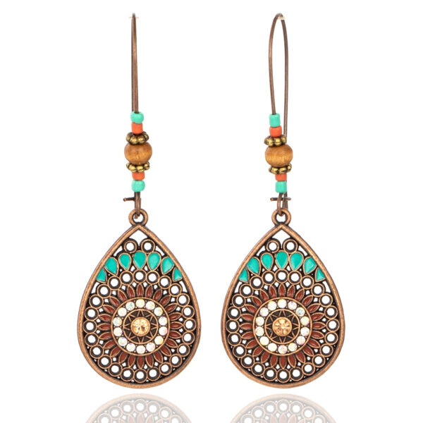 Boho Style Hollow Women's Drop Earrings - Image 3