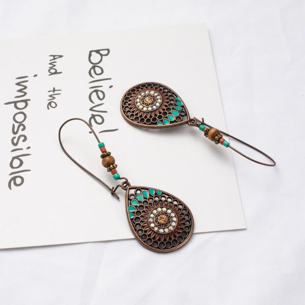 Boho Style Hollow Women's Drop Earrings - Image 6