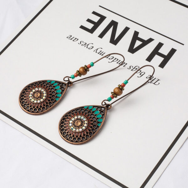 Boho Style Hollow Women's Drop Earrings - Image 5