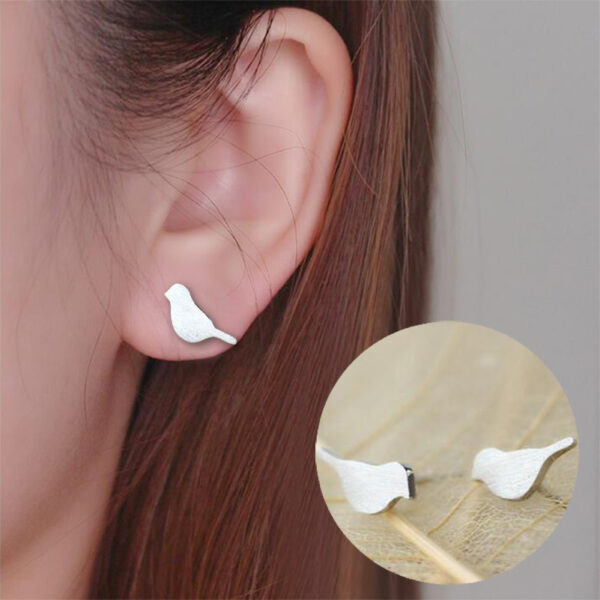 Bird Women's Stud Earrings - Image 3