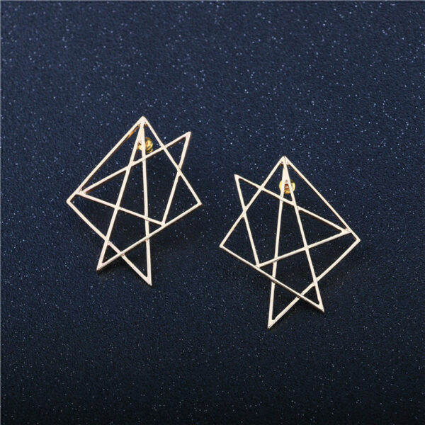 Women's Irregular Hollow Out Earrings - Image 5