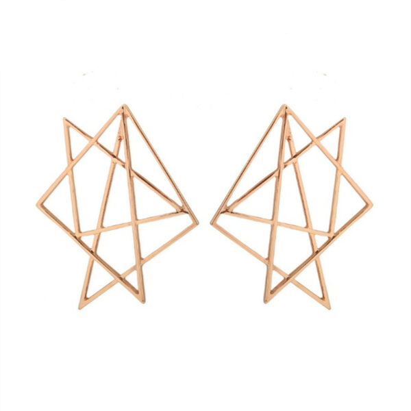 Women's Irregular Hollow Out Earrings